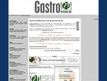 Tablet Screenshot of gastro-wissen.de
